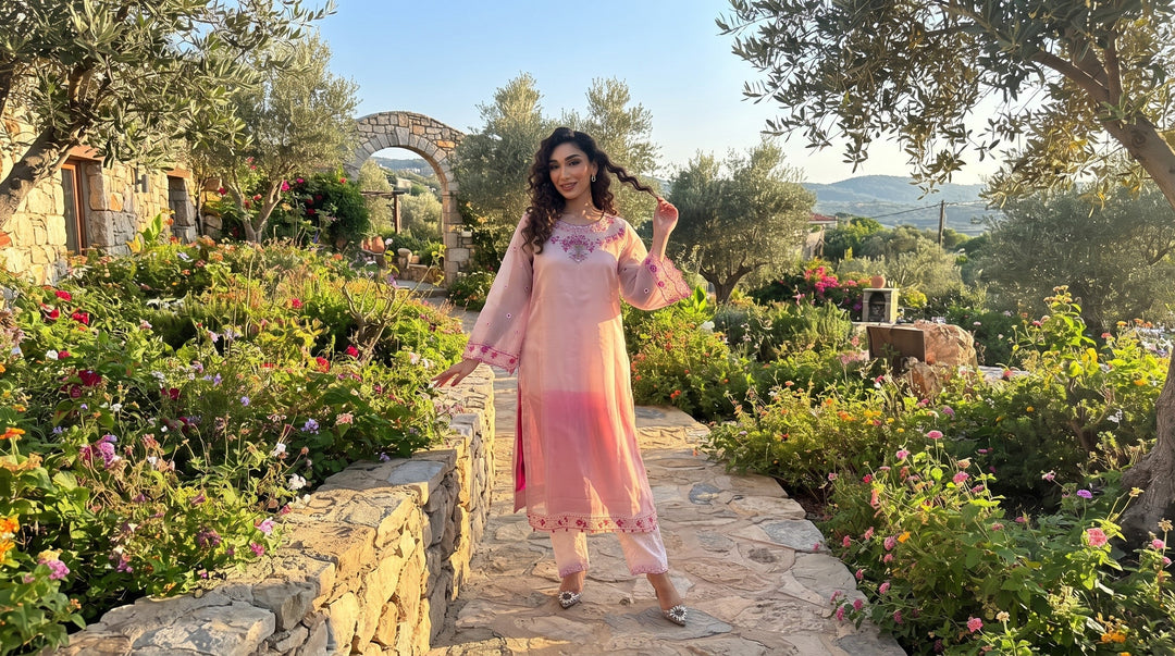 What Is Shisha Embroidery? The Handwork Behind Zehnaz's Festive Sets, Explained