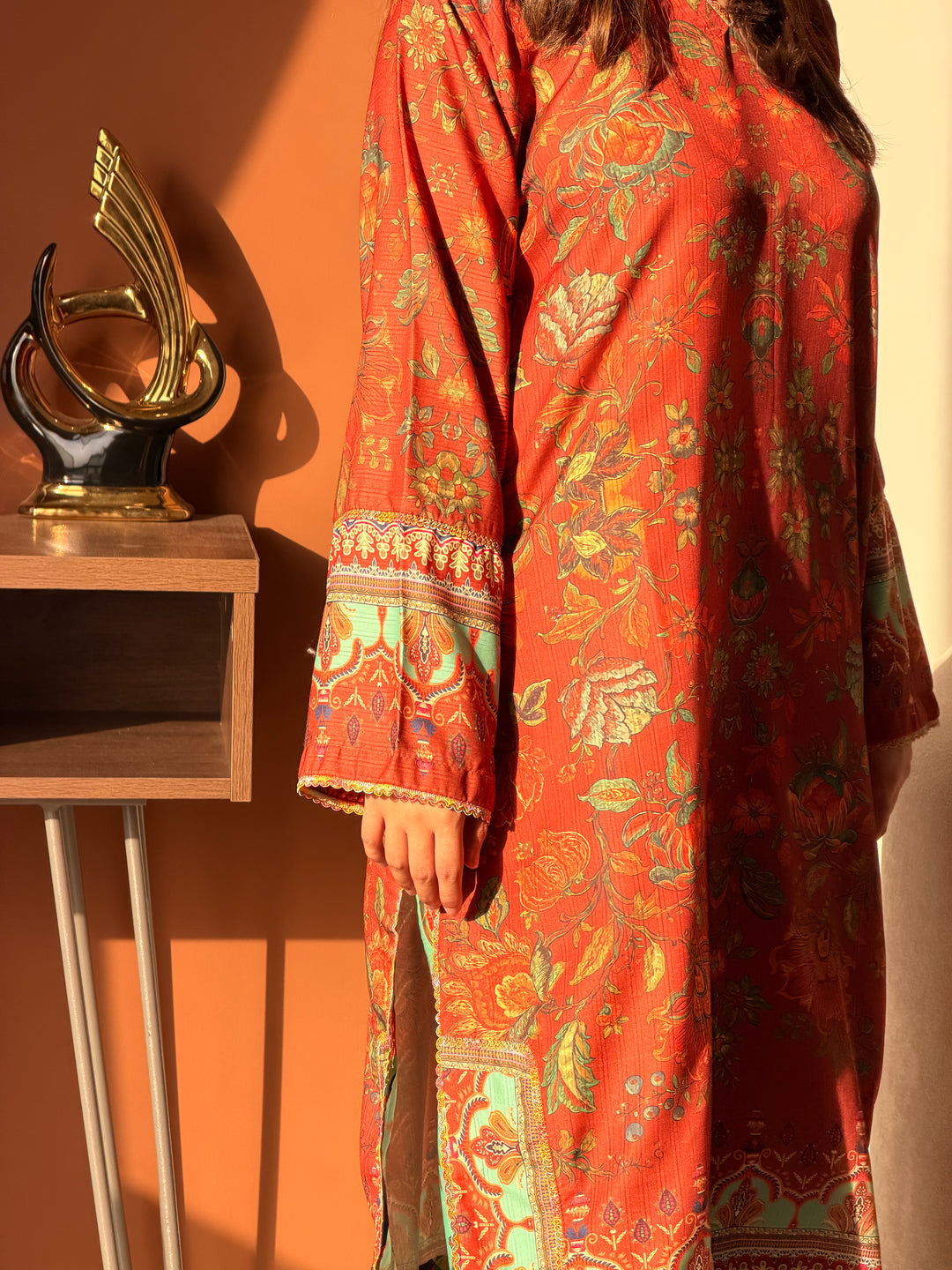 Amber – Printed Dobby Co-Ord Set