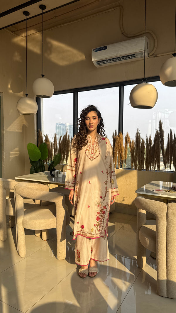 Rose – Printed Dobby Co-Ord Set