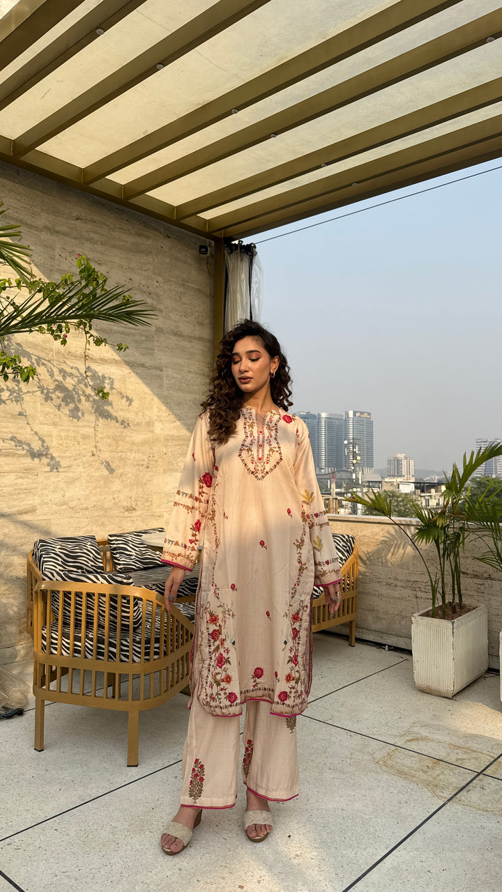 Rose – Printed Dobby Co-Ord Set