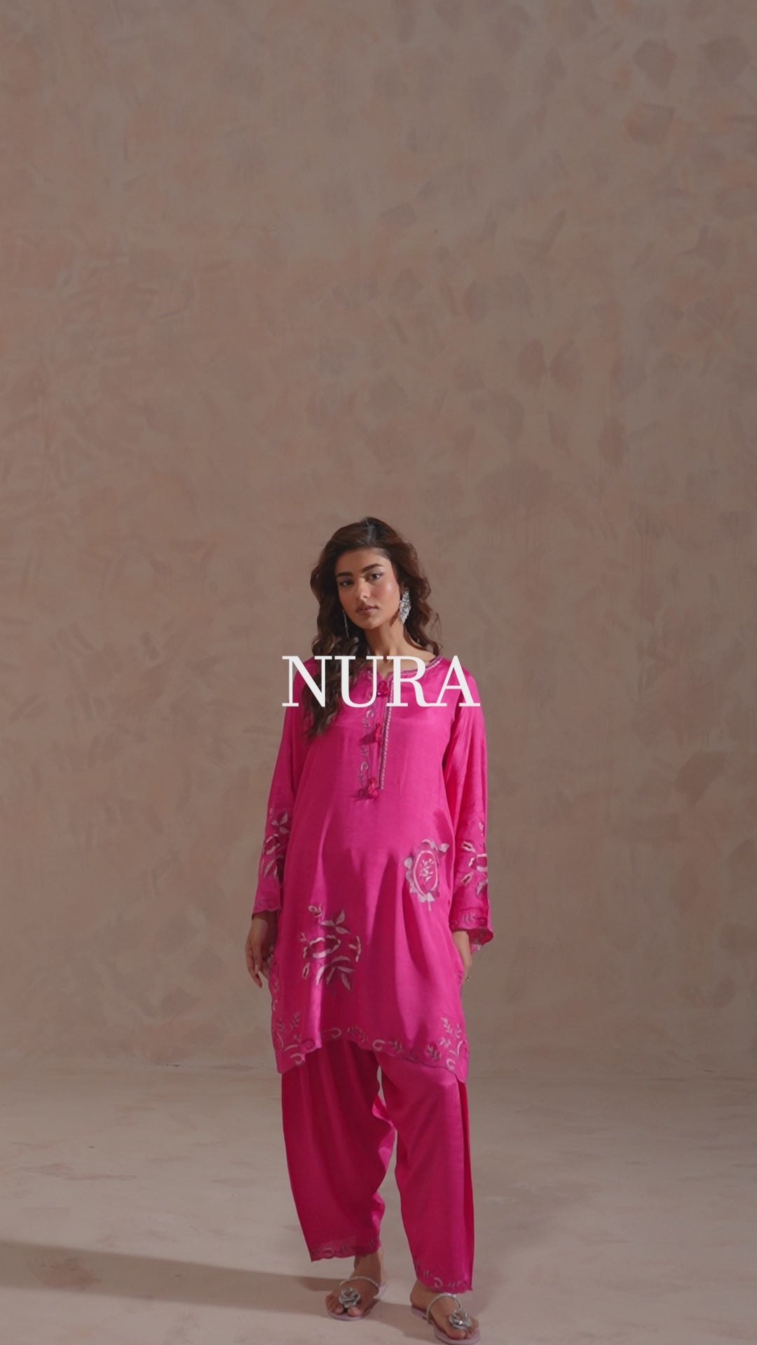 Premium embroidered raw silk short shirt & shalwar pret set for women by Zehnaz Pakistan